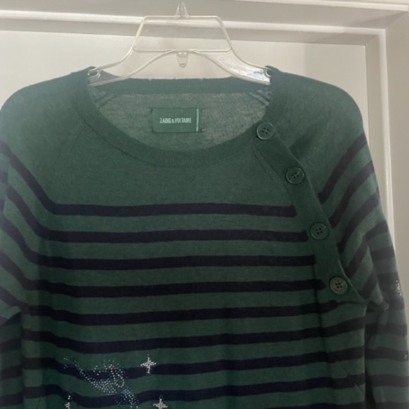 ZADIG & VOLTAIRE Reglis Embellished Sweater - Picture 4 of 14